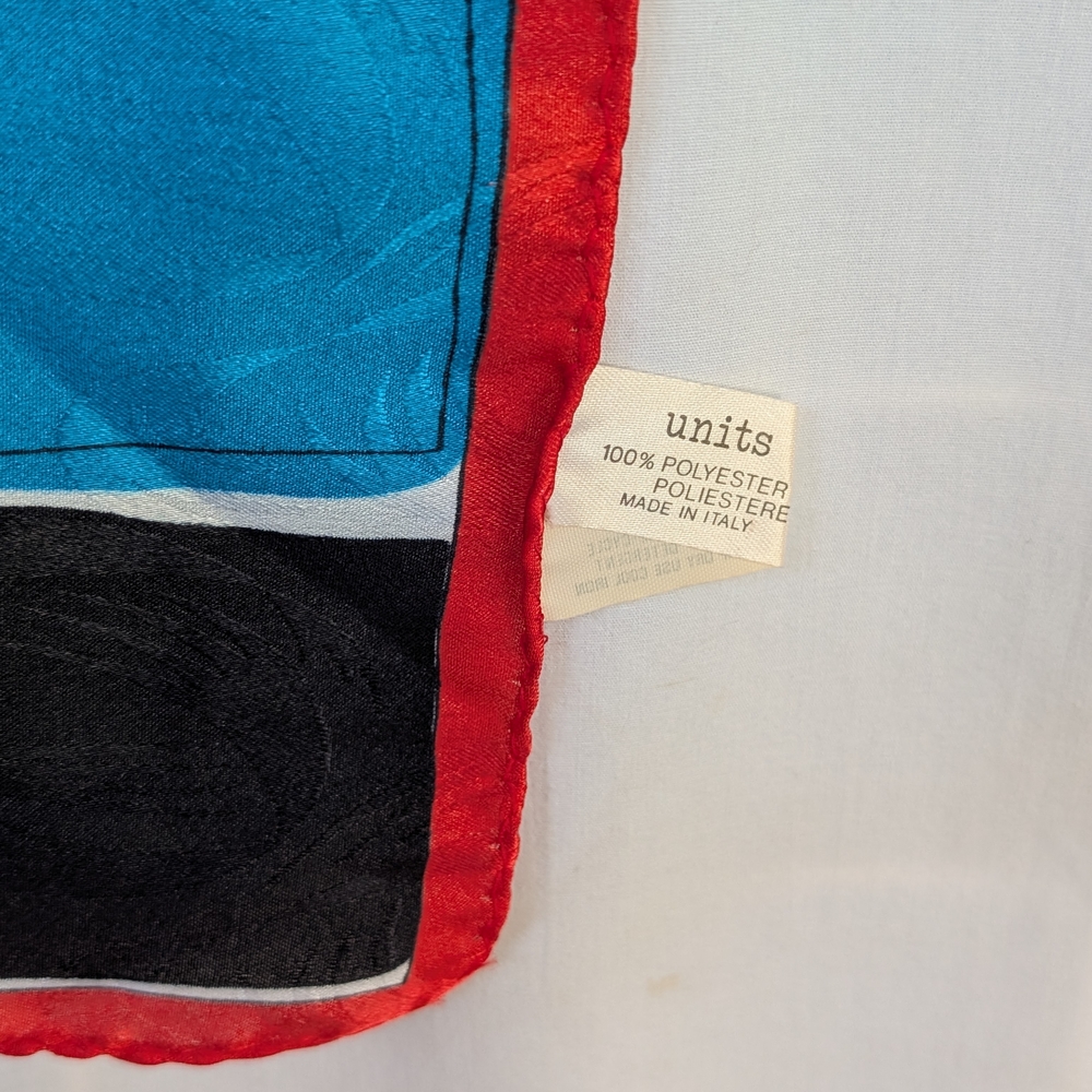 Italian Silky Square Scarf by units - Picture 2 of 7